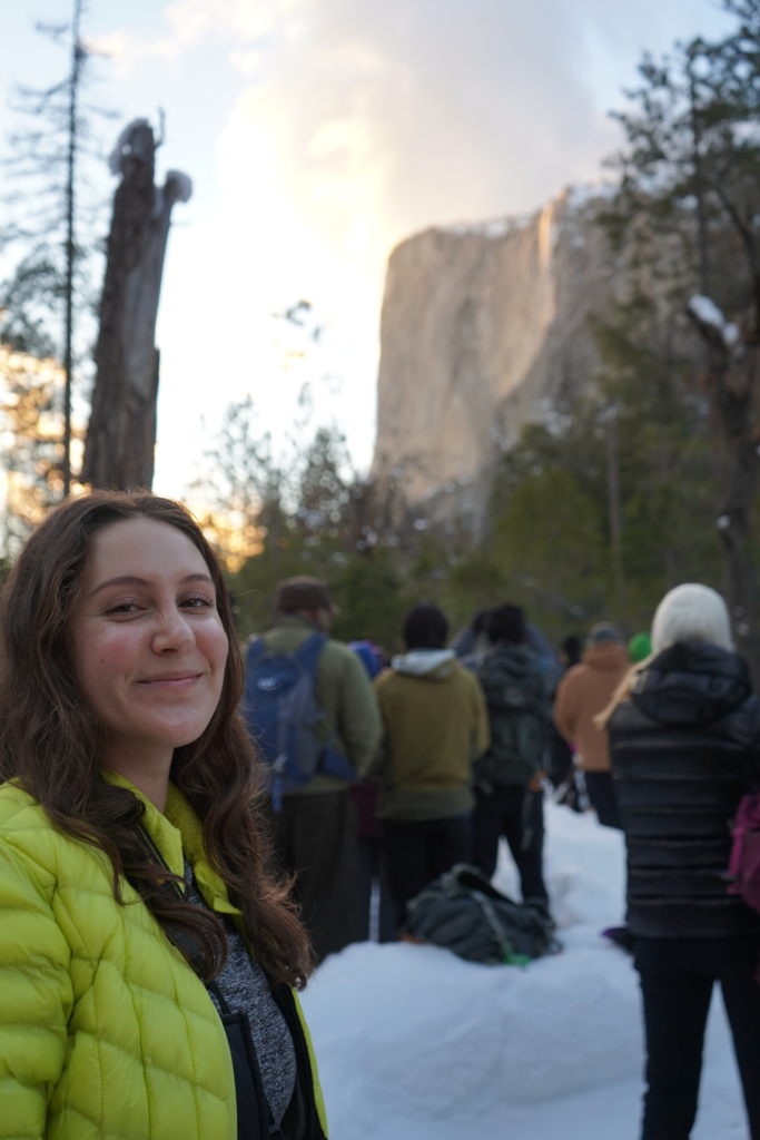 Crowds at Yosemite Firefall at Horsetail Falls, 2019