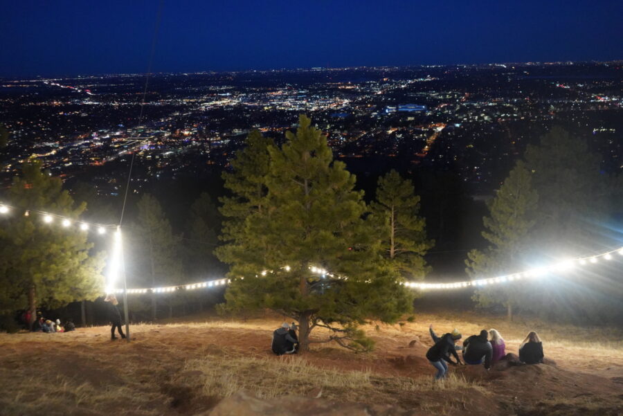 Night Hike to the Boulder Star: A Holiday Tradition