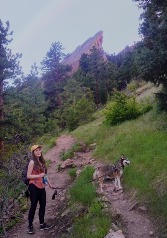 Flatirons Loop Boulder dog-friendly
