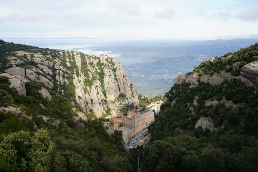 Funicular de Sant Joan at Montserrat 